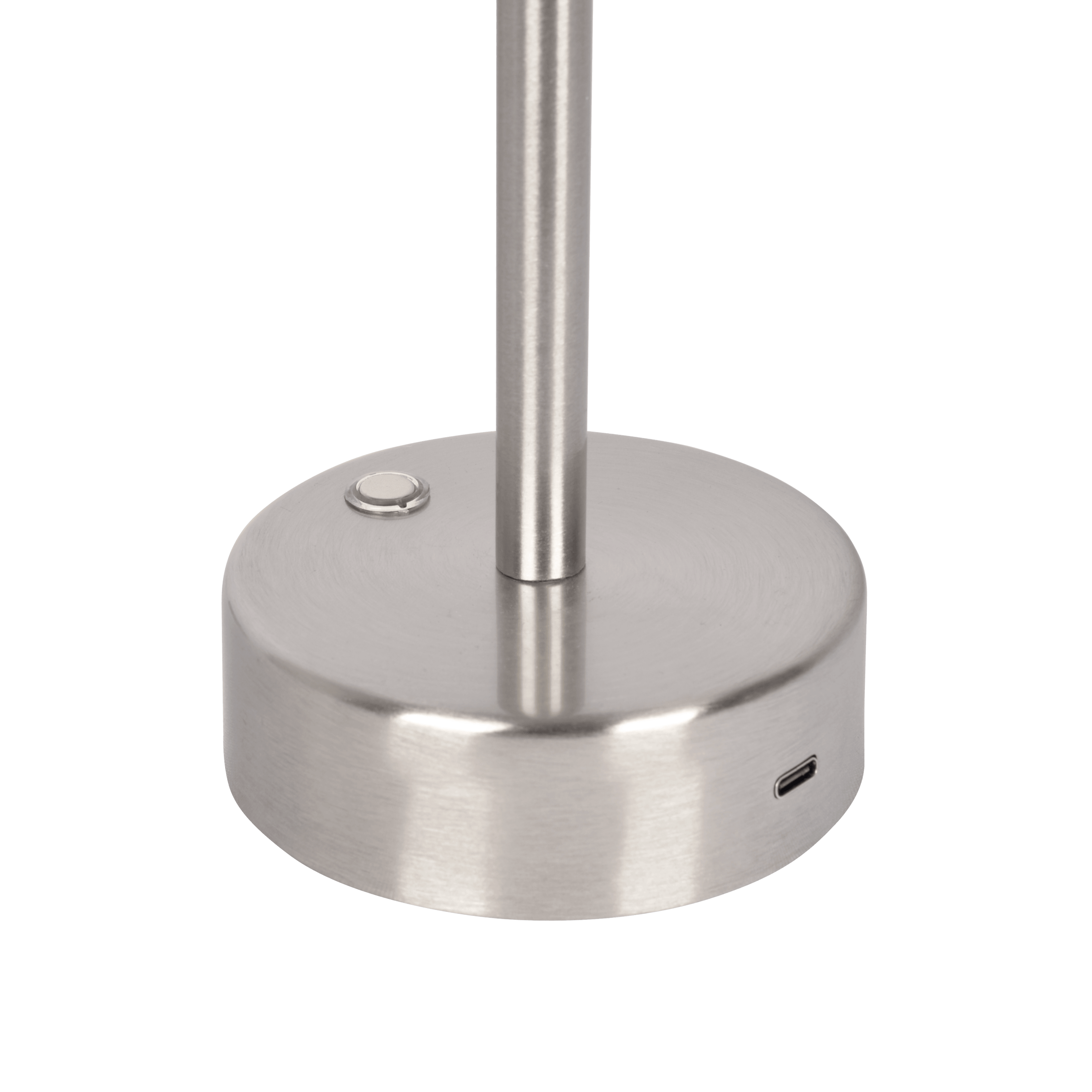 Elegance Rechargeable LED Table Lamp Brushed Nickel LED Touch Switch - TBL03700401