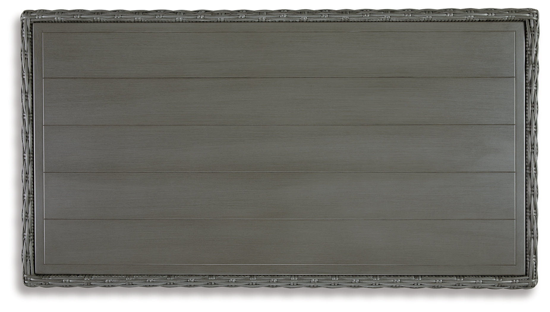 Elite Park Outdoor Coffee Table with 2 End Tables in Gray - PKG013867