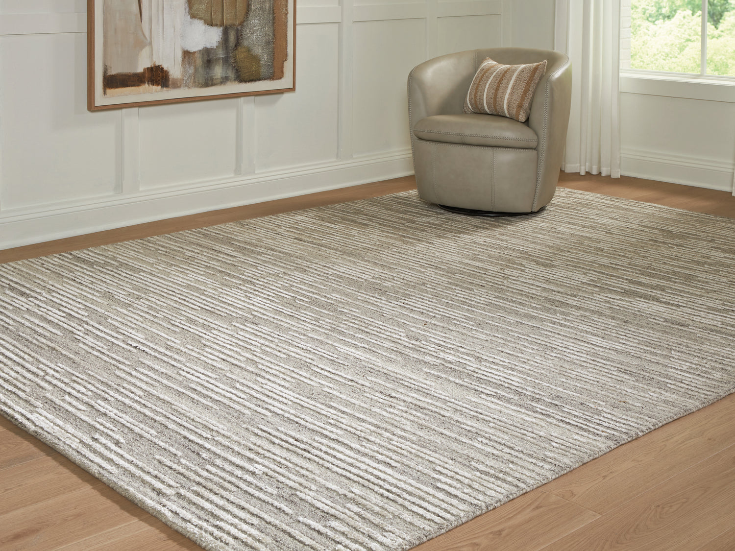 Eljory Gray Extra Large Rug - R408200