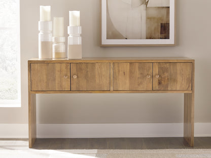Ella Grove Rich Brown Console - T639-4