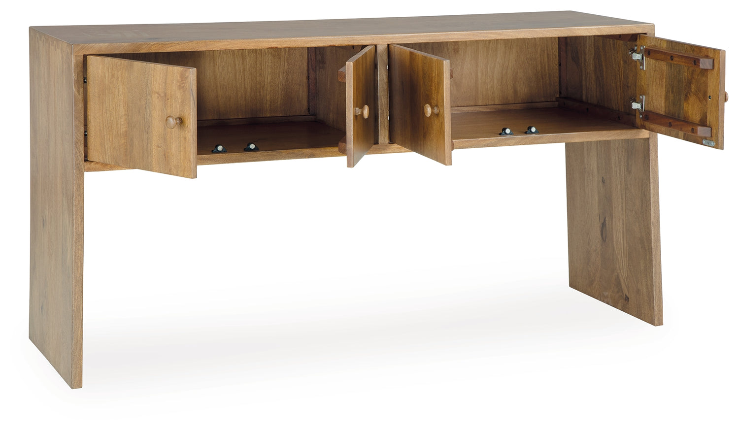 Ella Grove Rich Brown Console - T639-4