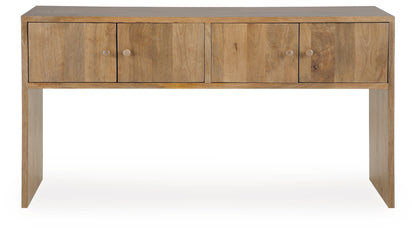 Ella Grove Rich Brown Console - T639-4