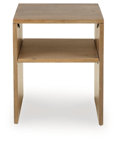 Ella Grove Rich Brown End Table - T639-3