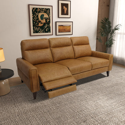 Elliot Incliner Sofa Left - Waxy Tan Leather - RSF00100402
