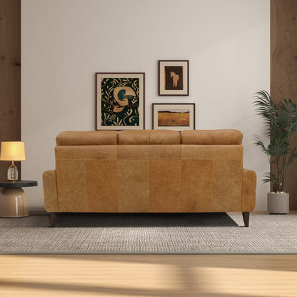 Elliot Incliner Sofa Left - Waxy Tan Leather - RSF00100402