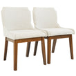 Ellis Dining Chair Set of 2 - Beige Linen - DCH00904001