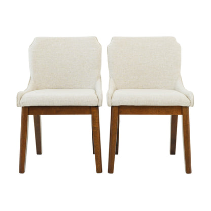 Ellis Dining Chair Set of 2 - Beige Linen - DCH00904001