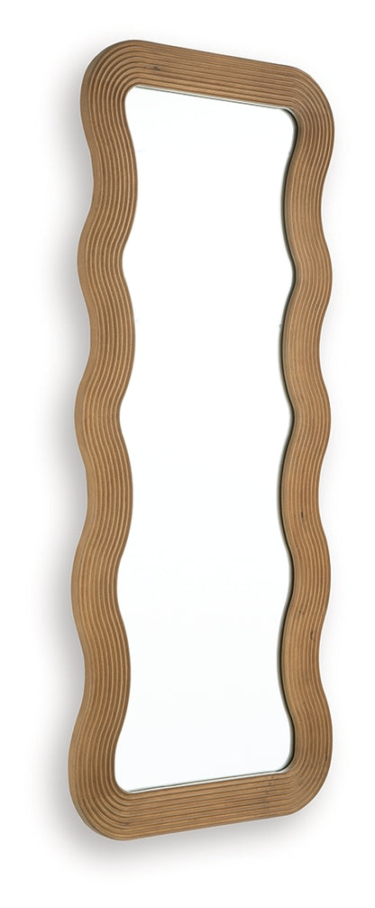 Ellisonville Brown Floor Mirror - A8010413