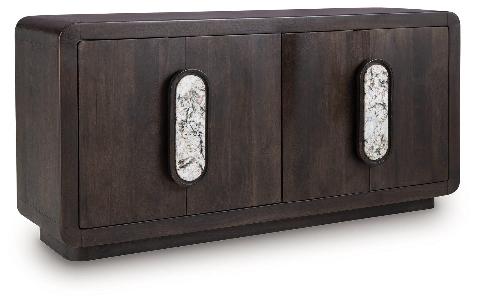Elliston Espresso Brown Accent Cabinet - A4000683