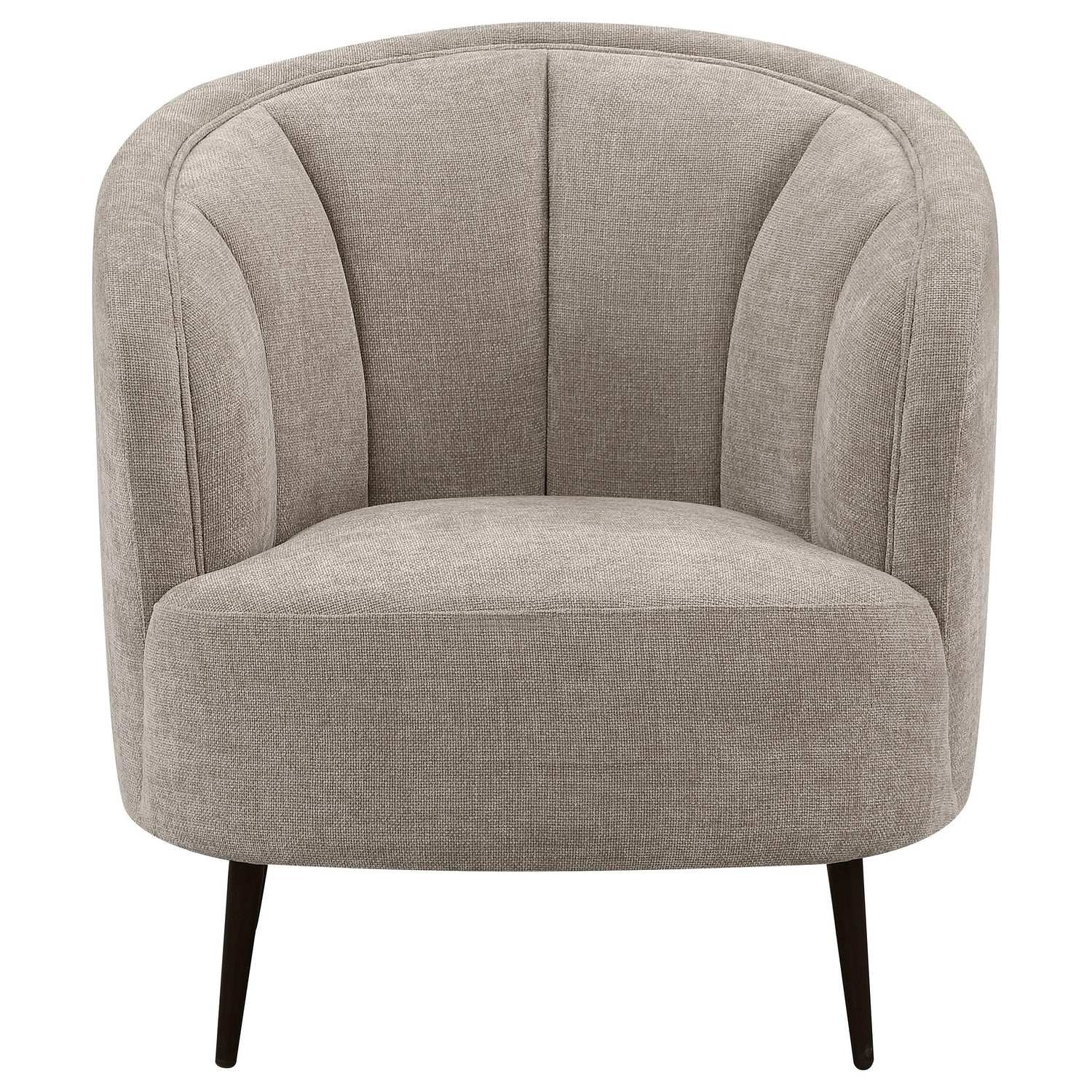 Ellorie 3-piece Upholstered Curved Sofa Set Beige - 504837-S3