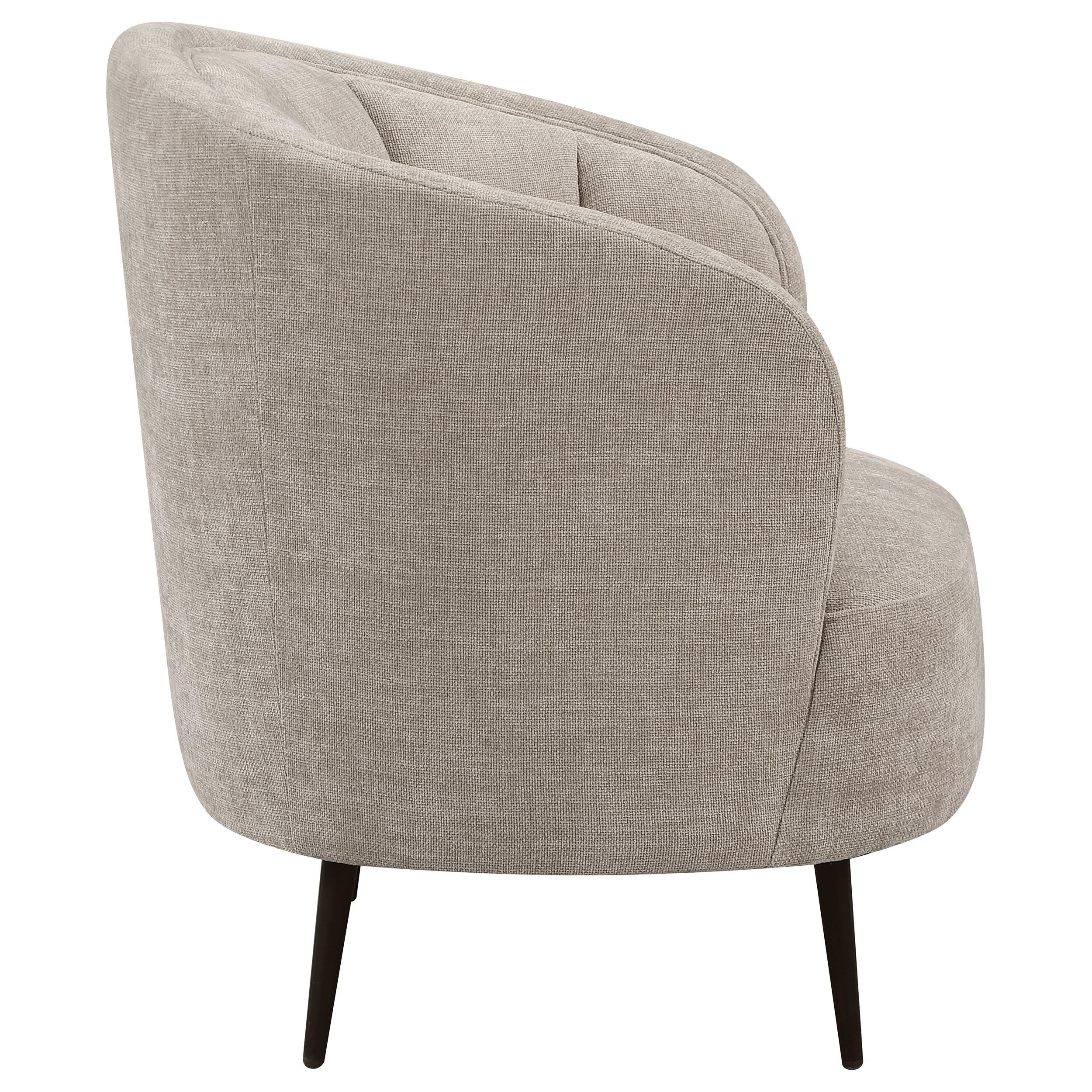 Ellorie Beige 3-Piece Upholstered Curved Sofa Set from Coaster - Luna Furniture