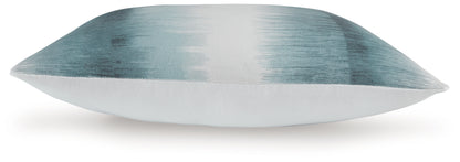 Elonwich Teal/White Pillow - A1001106P