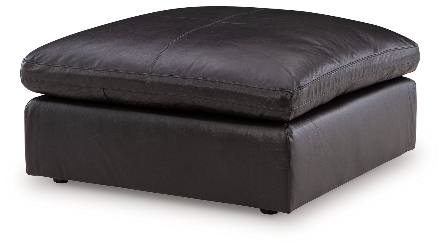 Emilia Black Oversized Accent Ottoman - 3090208