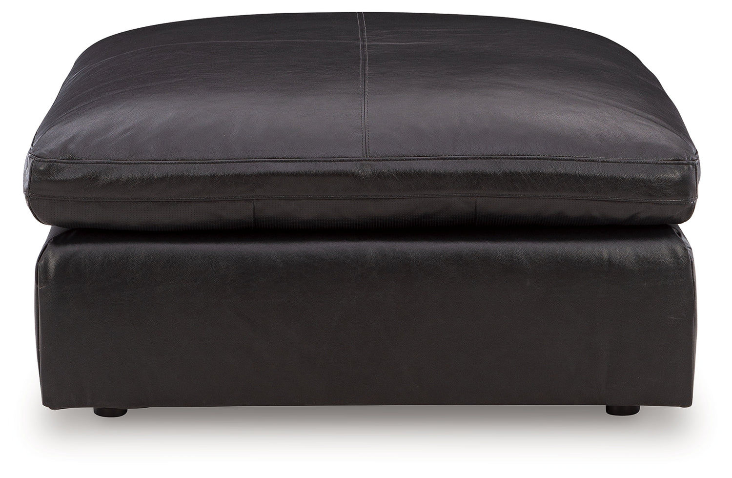 Emilia Black Oversized Accent Ottoman - 3090208