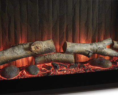 Entertainment Accessories Black Fireplace Insert - W100-703