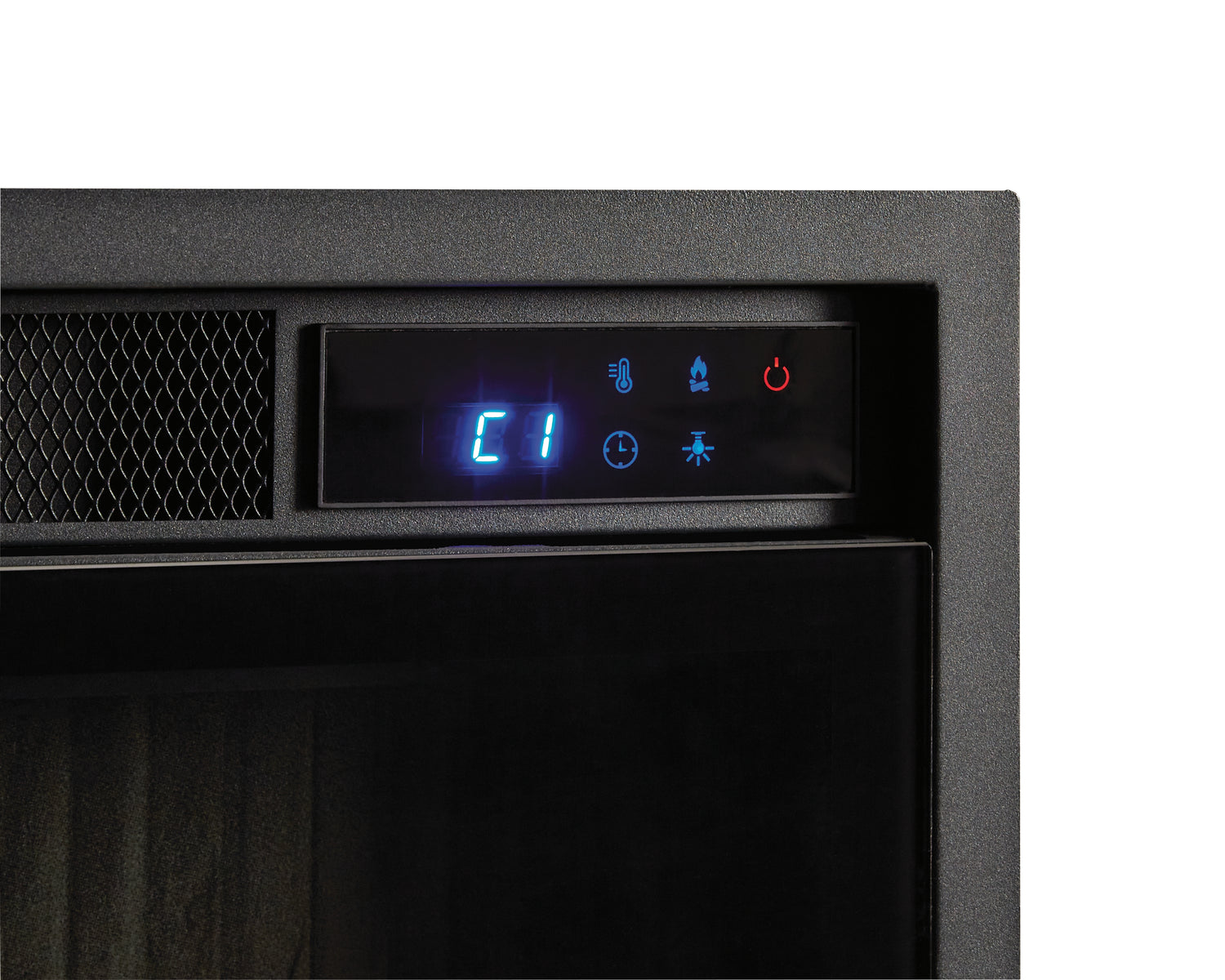 Entertainment Accessories Black Fireplace Insert - W100-703