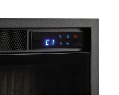 Entertainment Accessories Black Fireplace Insert - W100-703