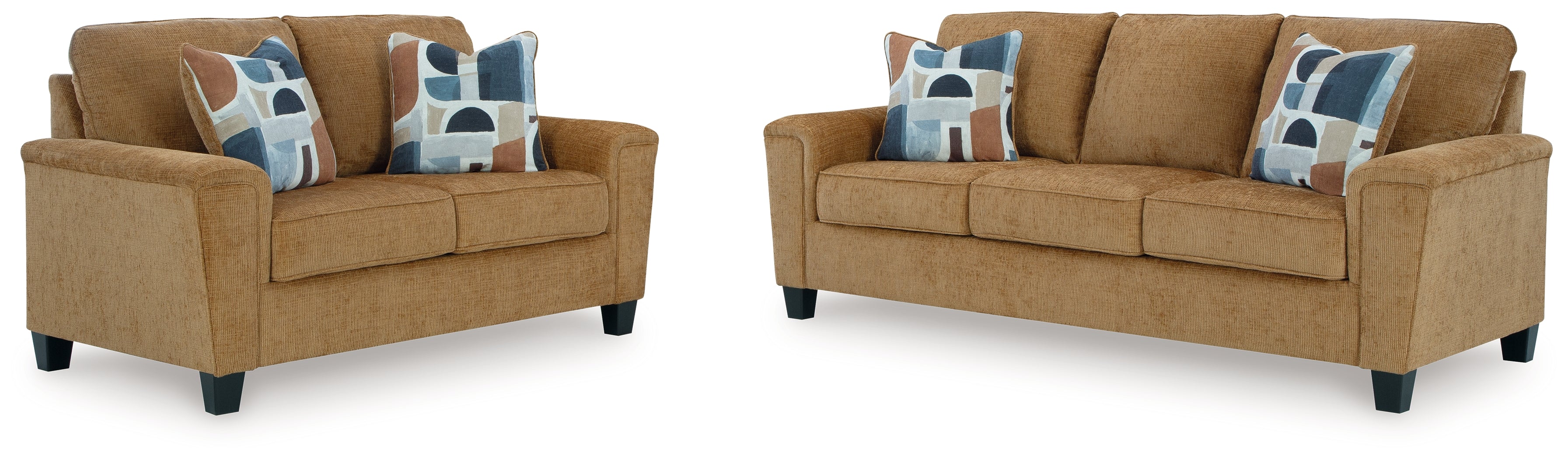 Erinslane Sofa and Loveseat in Honey from Ashley - Luna Furniture