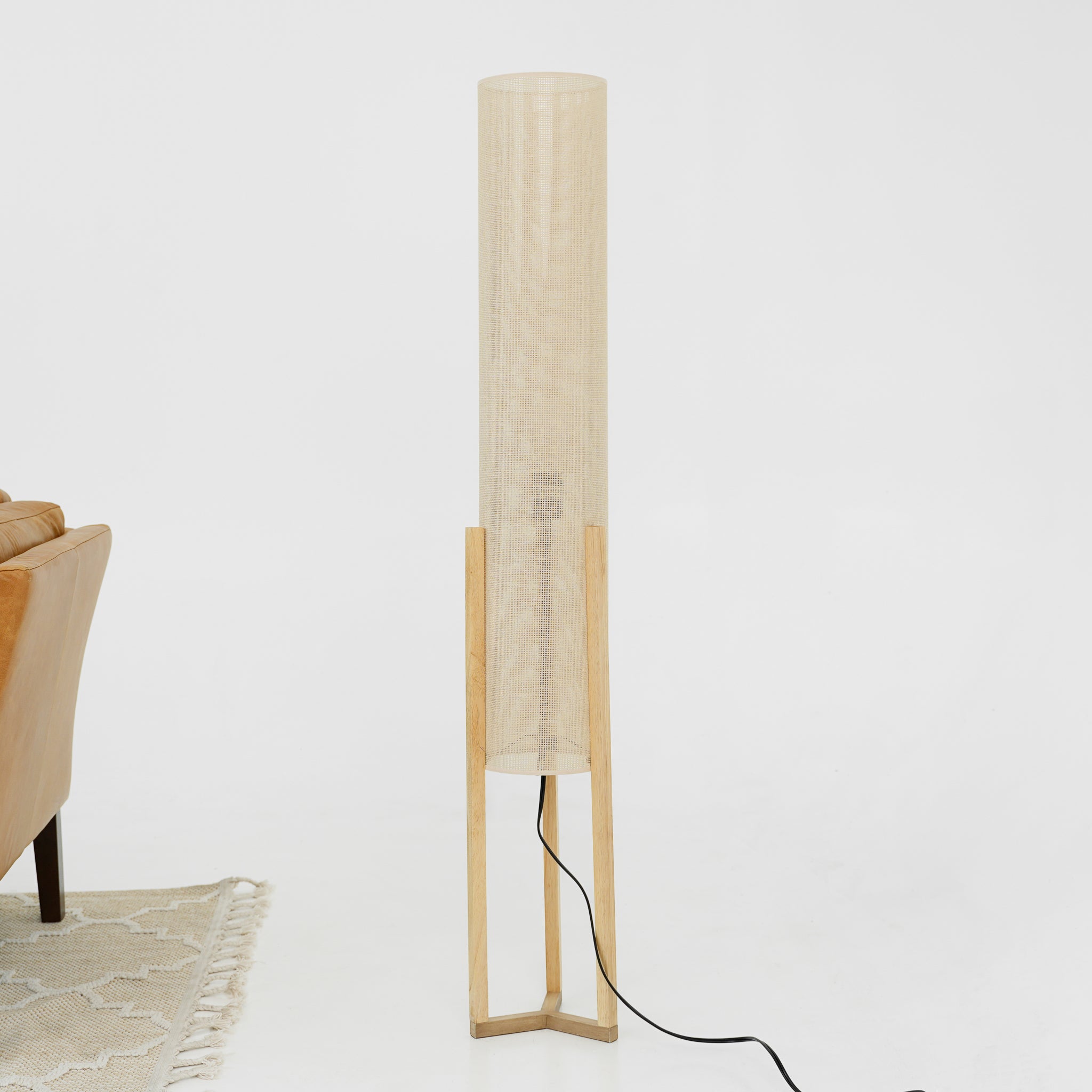 Ethos Floor Lamp Oak and Natural - FLL04103901