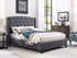 EVA QUEEN HEADBOARD/FOOTBOARD -Gray - 5111GY-Q-HBFB
