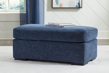 Evansley Navy Ottoman - 5450214