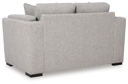 Evansley Pewter Loveseat - 5450335