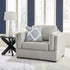 Evansley Pewter Oversized Chair - 5450323