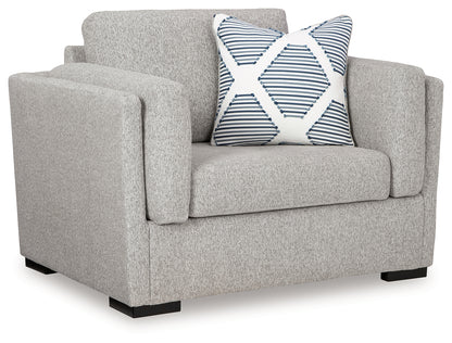 Evansley Pewter Oversized Chair - 5450323