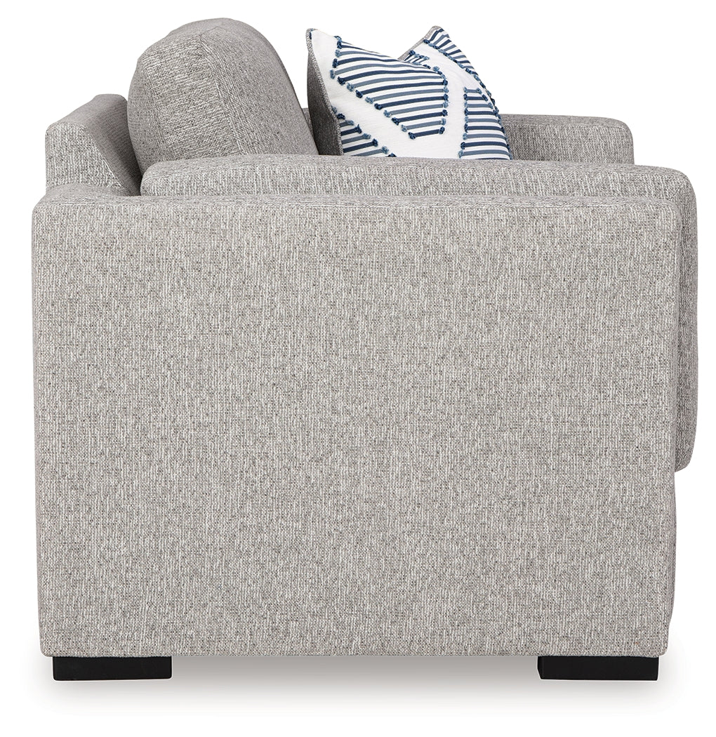 Evansley Pewter Oversized Chair - 5450323