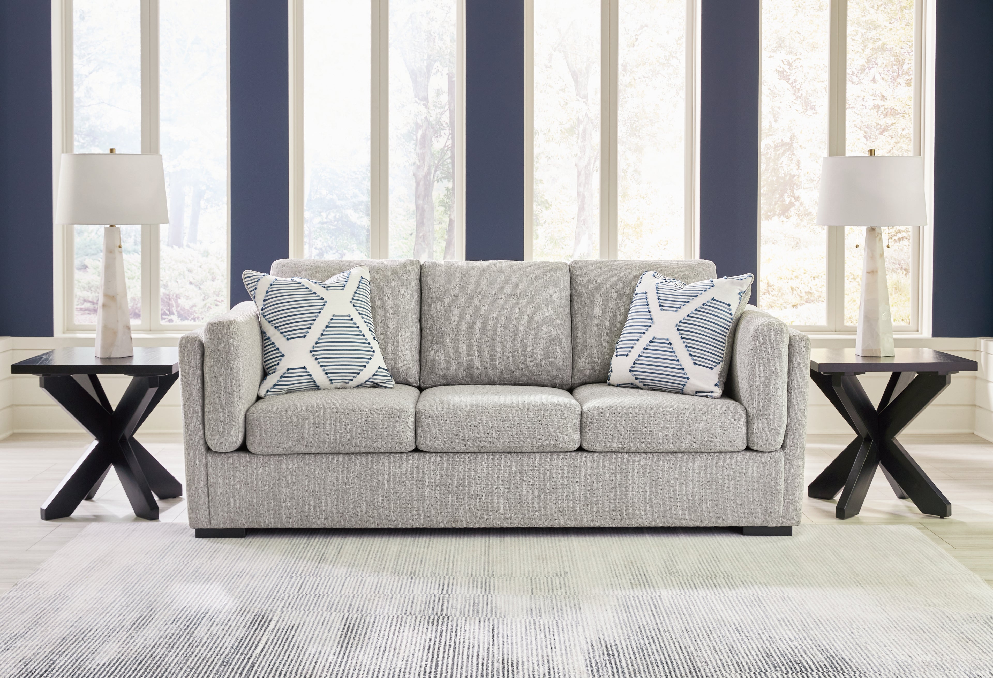 Evansley Pewter Sofa - 5450338
