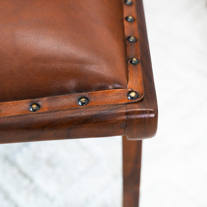 Everett Tan Leather Lounge Chair - LCH01203001