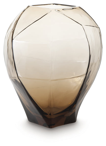 Ewart Light Brown Vase - A2000866