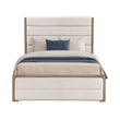 Theo Brown Queen Upholstered Bed