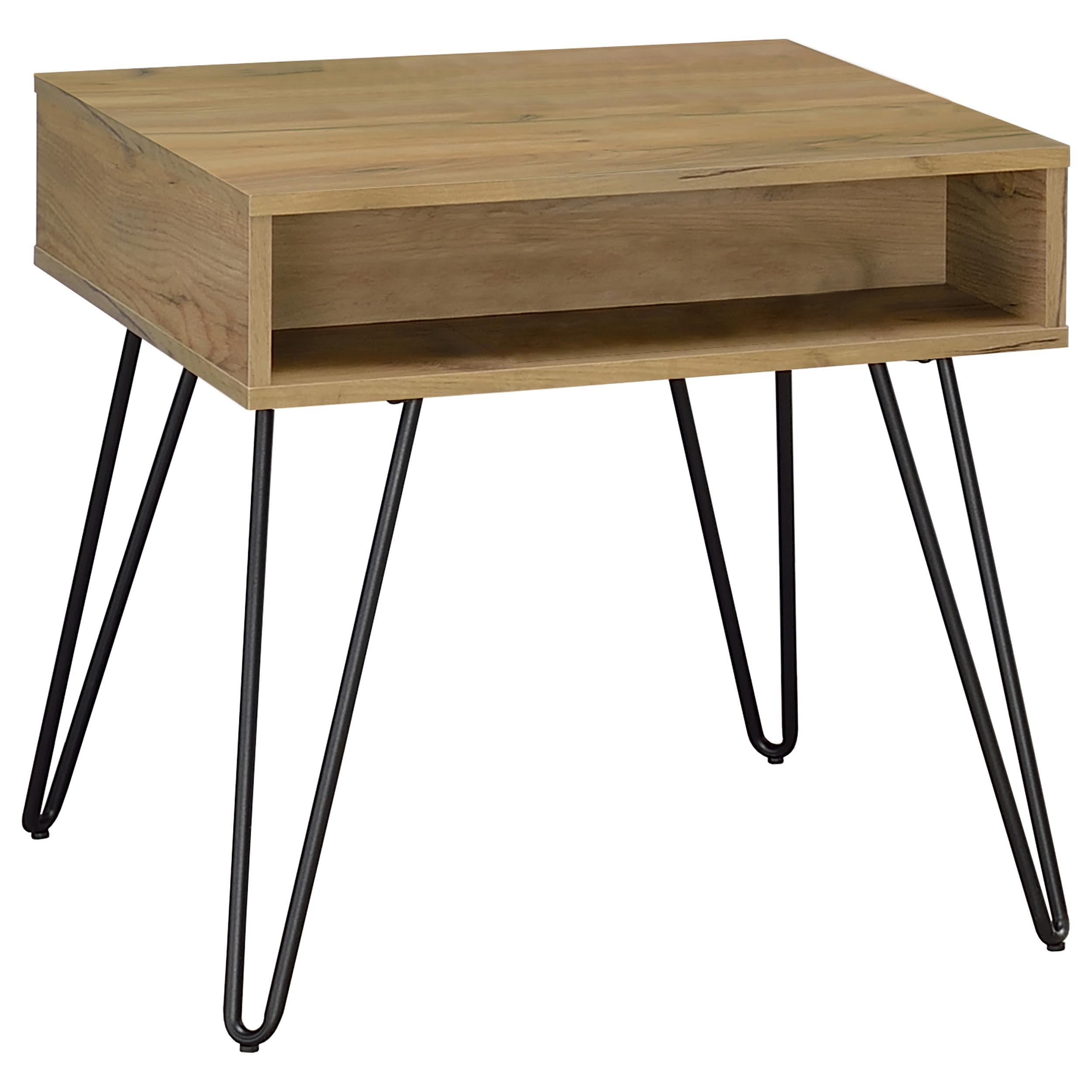 Fanning 2-piece Lift Top Coffee and End Table Set Golden Oak - 723368-S2