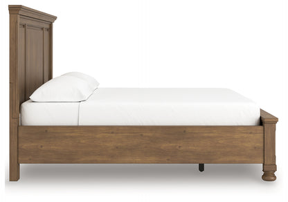 Feddinger Medium Brown California King Panel Storage Bed - PCB779B13