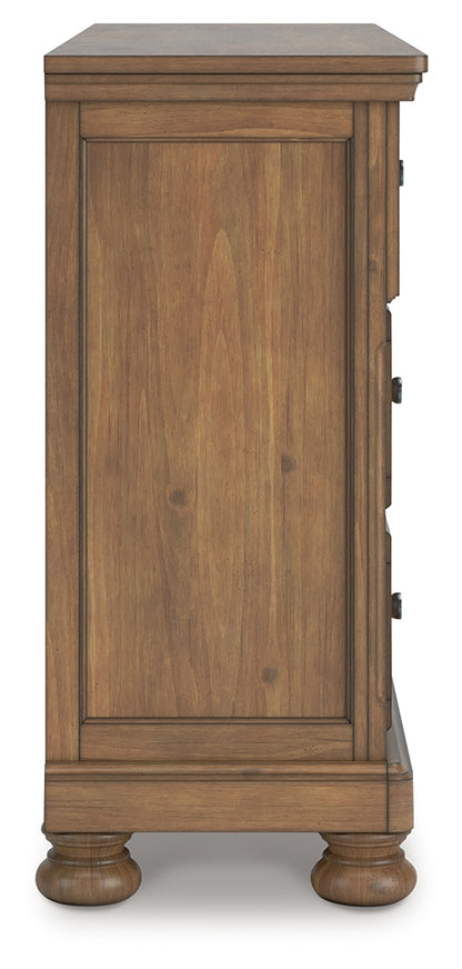 Feddinger Medium Brown Dresser - PCB779-31
