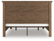 Feddinger Medium Brown King Panel Storage Bed - PCB779B12