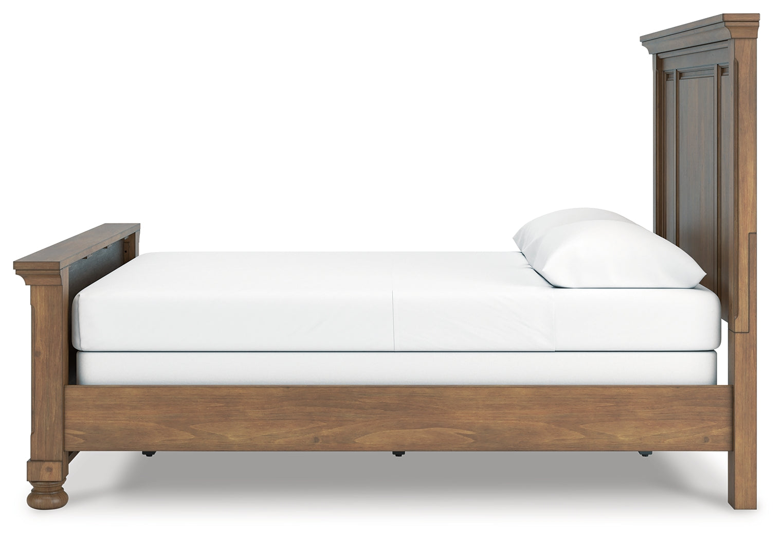 Feddinger Medium Brown Queen Panel Bed - PCB779B2