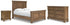 Feddinger Queen Panel Bed with Dresser and Nightstand in Medium Brown from Ashley - Luna Furniture