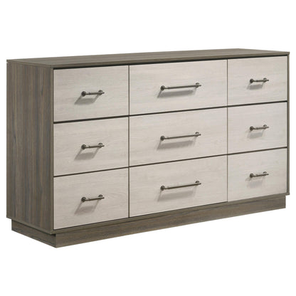 Fenwick 5-piece Queen Bedroom Set Grey Oak - 224981Q-S5