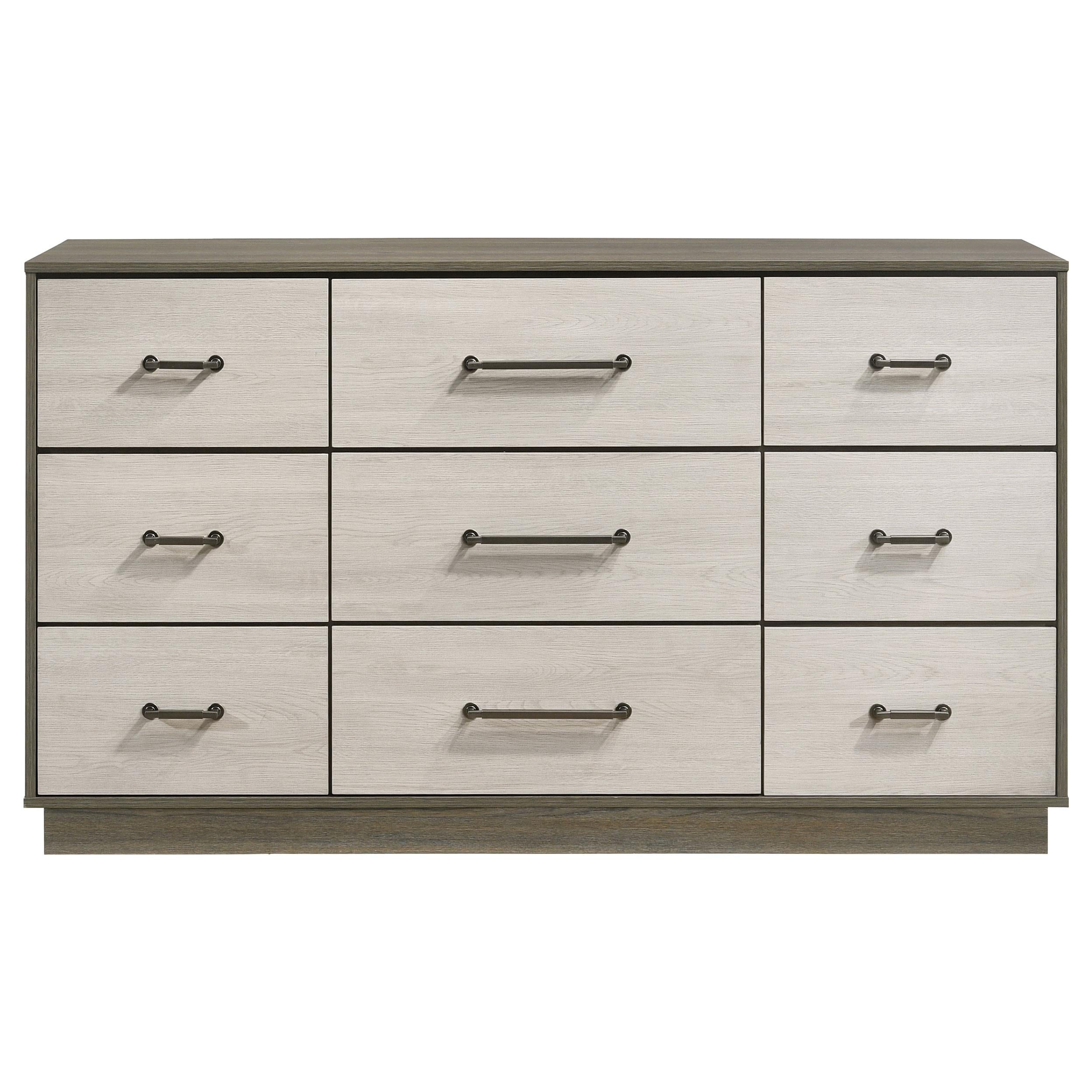 Fenwick 9-drawer Dresser Grey Oak - 224983