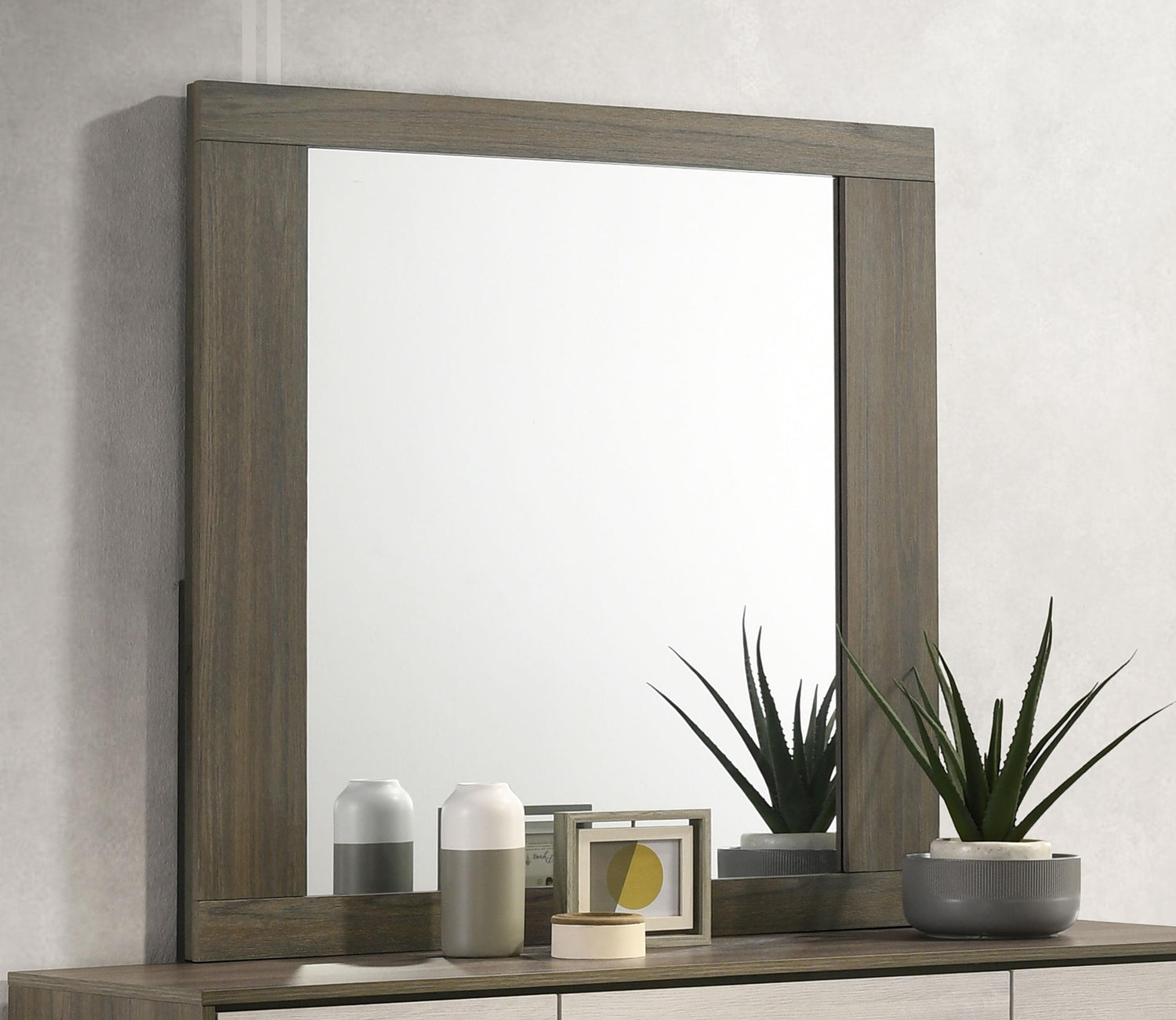 Fenwick Dresser Mirror Grey Oak - 224984