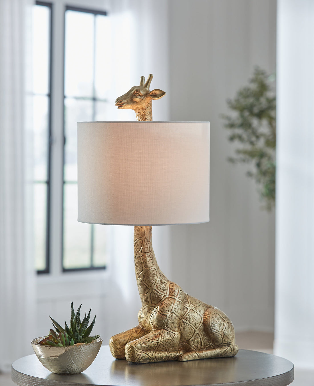 Ferrison Gold Finish Table Lamp - L317004