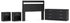 Finch Queen Panel Headboard with Dresser and 2 Nightstands in Black - PKG017934