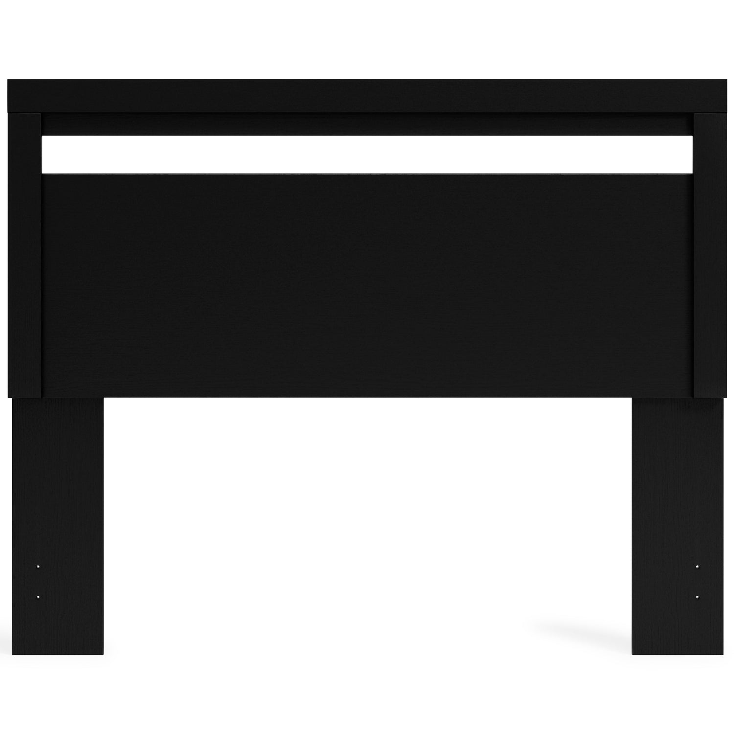Finch Queen Panel Headboard with Dresser and Chest in Black - PKG017931
