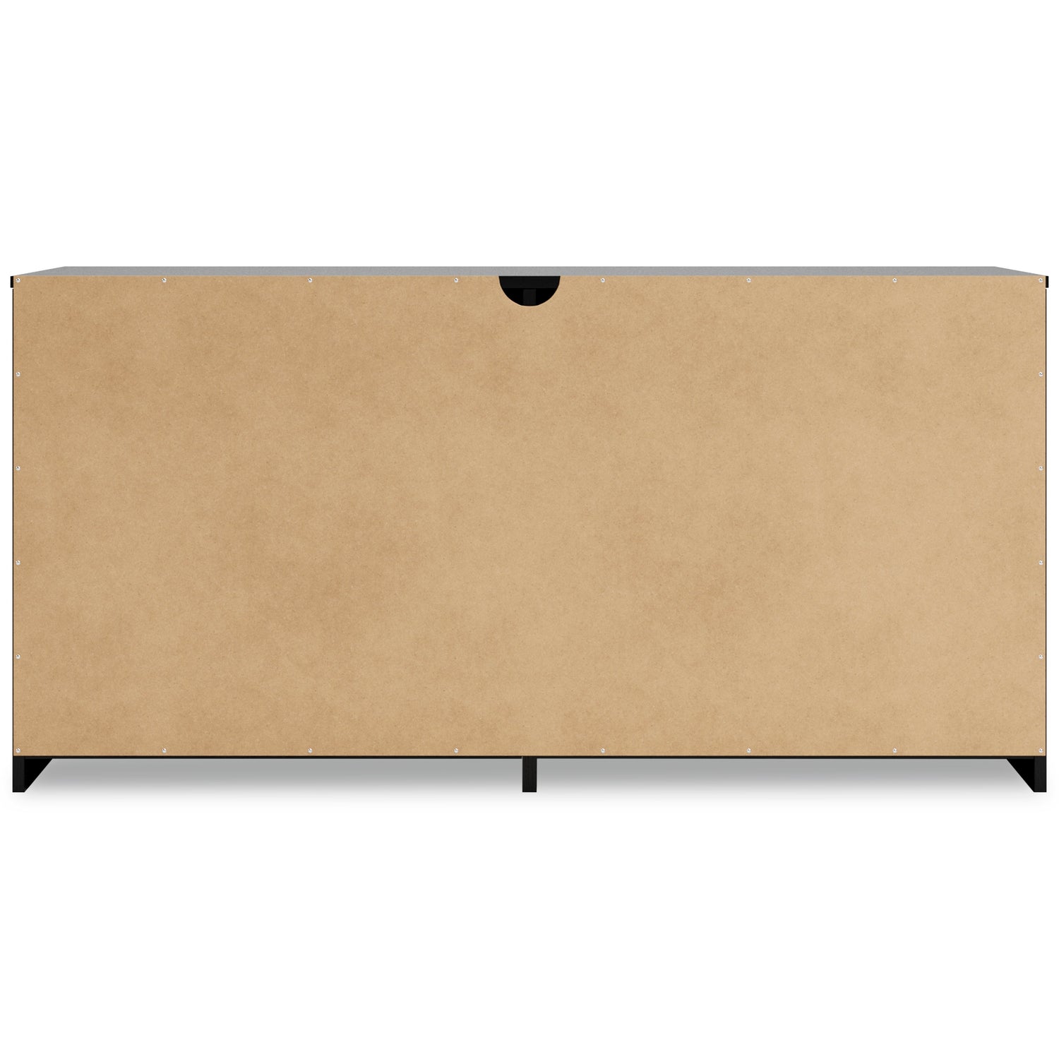 Finch Queen Panel Platform Bed with Dresser and Chest in Black/Brown - PKG017942