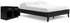 Finch Queen Platform Bed with 2 Nightstands in Black - PKG017924