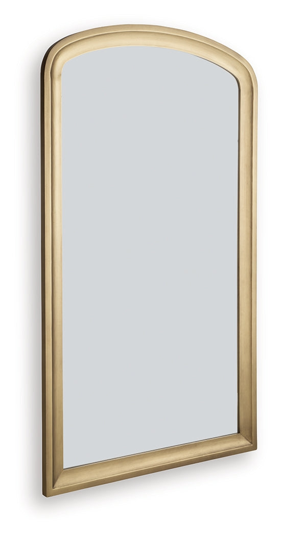 Fintan Gold Finish Floor Mirror - A8010436