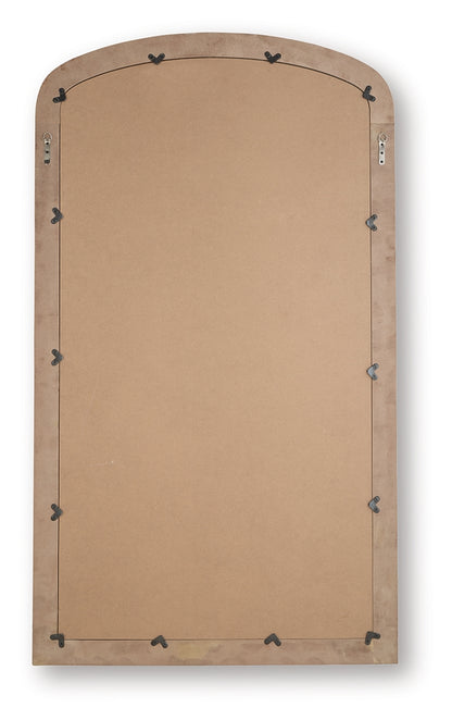 Fintan Gold Finish Floor Mirror - A8010436