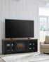 W664-68 - TV Stand w/Fireplace 75" L - W664-68 - TV Stand w/Fireplace